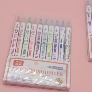 hopk | 10 Chiếc Biến Đổi Màu Sắc Bộ Bút Vẽ Magic Thay Đổi Cao Cấp Bút Đánh Dấu Cho Scrapbooking Trường Nghệ Thuật Tiếp Liệu Đổi Màu