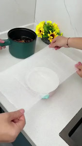 Oil Pot Stainless Steel 1.3 Liter Saringan Minyak Jelantah Anti