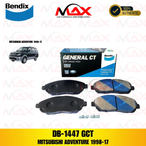 DB 1447 BENDIX BRAKE PAD FRT MITSUBISHI ADVENTURE 1998-17