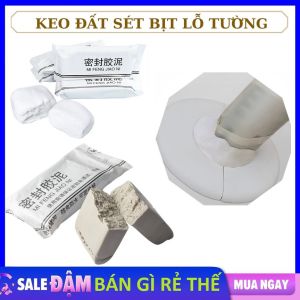 COMBO 10 Xi Măng Dẻo Bịt Lỗ Điều Hoà Đường Ống Nước  Keo Xi Măng Dẻo Bịt Tường Đất Sét Tự Khô Bịt Lỗ Điều Hoà Keo Bùn Chống Thấm Giảm Tiếng Ồn Chống Thấm Tường Trám khe Hở Tường Ngăn Côn Trùng