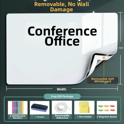 TONGMUXING | Magnetic Removable Whiteboard Wall Sticker