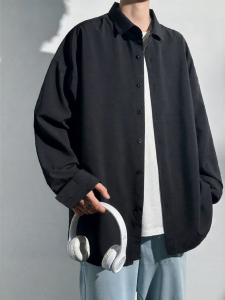 Warrior | Stylish Shirt Long Sleeve Male Loose Fit