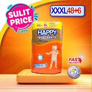 Happy Baby Pants Diapers XXXL 48’s (+6 free)