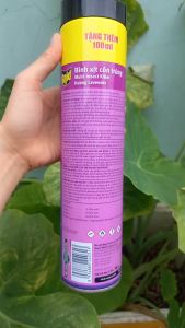 [Chai lớn 700ml] Bình Xịt côn trùng muỗi gián kiến Raid hương lavender 700ml
