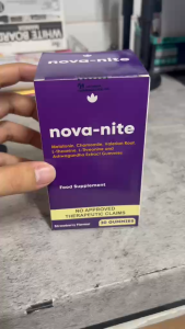 NOVA-NITE Melatonin Gummies 30s Chamomile Valerian Ashwagandha Food Supplement FDA Approved BNDpharma
