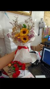 bó hoa hồng sáp 1-3-5-7-9 bông