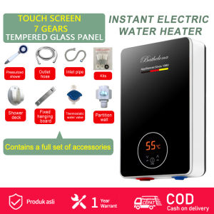 High-Quality Instant Water Heater For Shower Electric Hot And Cold Shower 7500w Power Shower Heater Lcd Touchscreen For Bathroom