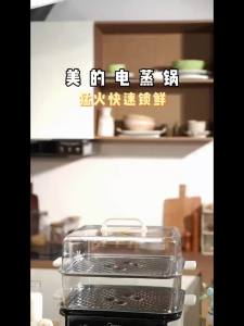 Electric Steamer For Food Food Steamer Cooker Electric Food Steamers Double-Layer Large Capacity Visual Home