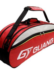 Guangyu Large Capacity Badminton Bag 6-Pack Multi-Layer Sports Backpack Satchel Single-Shoulder Bag Independent Shoe Bag