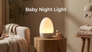 12 Color RGB Egg Night Light Touch Dimmable USB Rechargeable Table Lamp Holiday Room Decor Ambient Sleep Aid Kids Gift