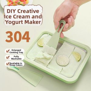 Mini DIY Non-electric Ice Cream Maker