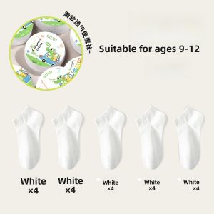 Disposable Cotton Socks for Children Travel Compression Daily Throwaway Baby Tour No-Wash Spring Summer Short Tube Socks