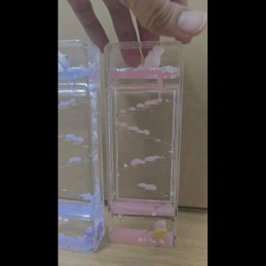 Đồng hồ cát dạng lỏng decor trang trí nhà cửa bàn học hoặc bàn làm việc độc đáo làm quà tặng cho bé hoặc bạn bè