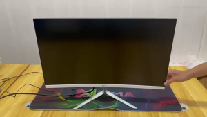 MMA 27`Inch SEMI CURVED IPS frameless Gaming Monitor WHITE 75HZ 2K QHD Desktop or Laptop