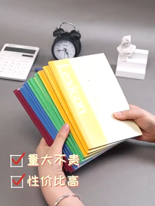 10PCS/Set A5 Color Super Thick Notebook Notepad Colorful Cover notebook for high school Stationery