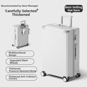 JR＆BL | Expandable Large Capacity Multi-function Silent Wheels Luggage