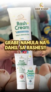 Kamay ni Nanay Repelix and Rash Cream Combo Pack – 2-in-1 Mosquito Repellent & Sunscreen with Rash Protection for Sensitive Baby Skin