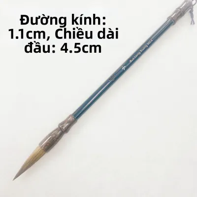 Bộ Bút Lông Sói Nguyên Chất Châu Đài Lục Bút Chữ Hán Tập Luyện Bút Chữ Hán Bút Lông Sói Bộ Bốn Bảo Vật Văn Phòng Phẩm Quà Tặng