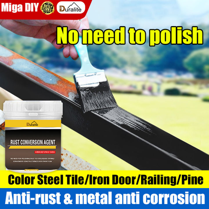 German quality🔥 Rust converter anti rust paint for metal 1kg/600g ...