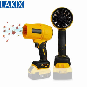 Electric Brushless Cordless Electric Air Blower Turbo Jet Fan Brush Motor Handheld Dust Blowing Power Tool for Dewalt Battery