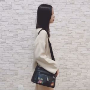 JUSTKIDDIN MAYLASIA Jannah Black Elegant Sling Shoulder Women Handbag Beg Tangan Wanita Gift