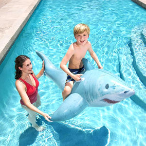 Giant Sea Turtle Whale Motorboat Swimming Animal Inflatable Rides Floating Toy Float Floating Bed Childrens Swimming Ring