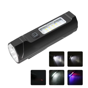 BALDR | Đèn Pin LED Có Thể Sạc Lại Từ Tính Dải Đèn Ngoài Trời Độ Sáng Cao Đèn Làm Việc Đa Chức Năng Khẩn Cấp Thân Đèn Làm Bằng Nhựa ABS Chống Thấm Nước