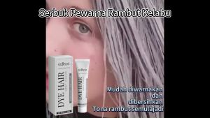 EELHOE Krim Rambut Kelabu Tidak Merosakkan Rambut Tahan Lama Warna Rambut Semula Jadi Mudah Mewarna dan Mudah Dibersihkan