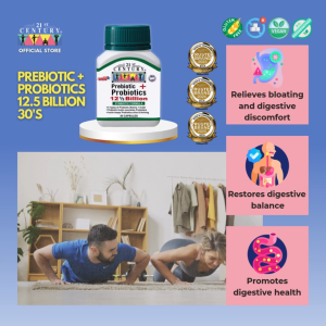 21st Century Prebiotic + Probiotics 12.5 Billion 30s (Contains Dairy)