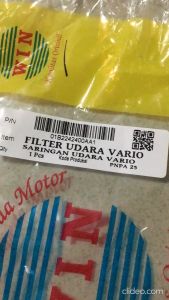 Filter Udara Element Comp Air VARIO Karbu KVB 2009 2010 2011 2012 2013 2014 Merk WIN