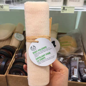 ♠TheBodyShop Body Shop Back Rubbing Bath TowelBath Scrub Long Towel Exfoliating Dead Skin Rubbing Mud✴