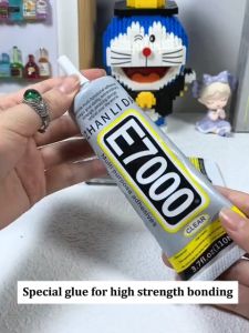 50/110ML E7000 Glue Transparent MultiPurpose Adhesive Liquid Glue for Fabric DIY Crystal Rhinestones Craft Tool Diamond Glass Glue Jewelry Clothes Craft