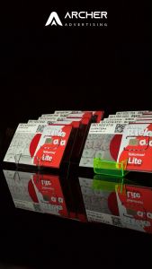 TEMPAT DUDUKAN RAK VOUCHER 15 SLOT LEBAR 3.5CM AKRILIK