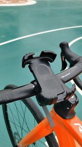 AUTOP 360° Rotatable Motorcycle Phone Holder  Bike Scooter Phone Mount Universal Handlebar & Side Mirror Phone Holder