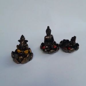 Wadah Tempat Tatakan Dupa Motif Patung Mini