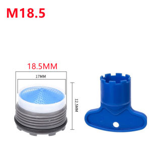 Vòi Tiết Kiệm Nước Có Bộ Lọc Khí 16.5-24MM Ren Ngoài Tích Hợp Cờ Lê Và Bộ Lọc Tạo Bọt Khí Dùng Thay Thế Cho Chậu Rửa Nhà Tắm Nhà Bếp