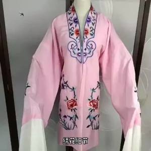 เครื่องแต่งกาย Huadan เครื่องแต่งกายงิ้วปักกิ่งเครื่องแต่งกายหญิงชุดโบราณแขนน้ำฝึกซ้อมละครเครื่องแต่งกายโอเปร่าการแสดงบนเวทีสไตล์จีนผ้าสำหรับผู้หญิง