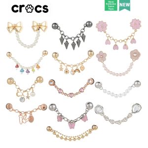 FENKAN | Croc Compatible Shoe Accessories DIY Parts Charm Chain Buckle