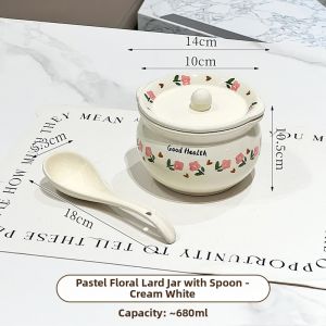 XIAOHUANGLU | Ceramic Heat-resistant Oil and Spice Storage Jar
