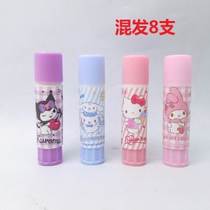 Sanrio Solid Glue Stick High Viscosity Cute Cartoon Design for Students Kindergarten DIY Handcrafts Stationery Business Supplies
