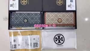 Tory Burch High-Quality Embroidered Fabric Wallet: A Must-Have for Women