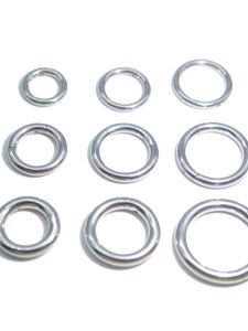 HENGKE Style Titanium Steel Thick Rod Seamless Ring Hypoallergenic Piercing Jewelry Nose Lip Ring Ear PA Ring Fashion Accessories