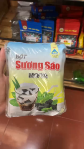 Bột sương sáo đen Mota 50g - Nguyên liệu làm thạch sương sáo thanh mát giải nhiệt