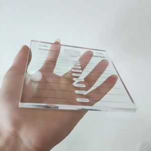 Acrylic Adhesive Eyelash Pad Extension False Eyelash Hand Strap Pallet Holder