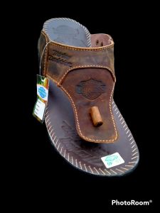 Sandal pria kulit sapi/terlaris/viral/trend/ kualitas mantap