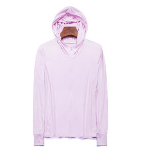 Womens Summer Ice Silk UV Protection Clothing Detachable Hat Brim Breathable Quick Dry Anti UV Outdoor Camping Travelwear