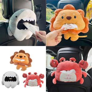 【YIDEA Hongkong】ngăn Kéo Đựng Khăn Giấy Hoạt Hình Dễ Thương Cho Xe Hơi Bộ Khăn Ăn Đa Năng Gắn Cửa Sổ Trời Sau Ghế Xe Hơi Nội Thất Cho Nữ Hộp Giấy Ngăn Kéo