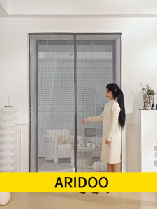 ARIDOO Tirai pintu magnetik anti nyamuk 120x210cm Tirai Pintu Magnet Anti Nyamuk Anti gores dan tahan aus Anti nyamuk Mudah dipasang Gorden pintu anti nyamuk magnet