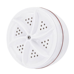 Ueblock✈Mini Washing Turbine Laundry Wheel Bubble Ultrasonic Turbo Washing Machines Multifunction Cleaning Low Noise for Business Trip