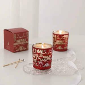 Christmas Scented Candle With Gift Box Christmas Gift Wedding Candle Home Fragrance Scented